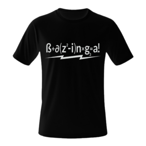 T-shirt | Bazinga équation